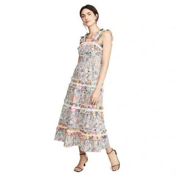 CeliaB Java Dress in White Multi Size XL - Picture 8 of 10